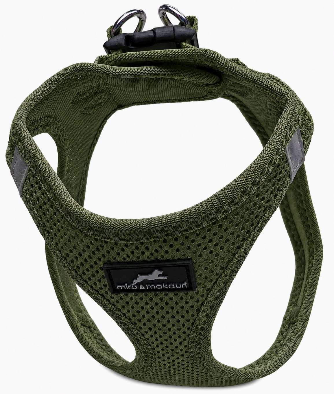 Miro & Makauri step-in vest harness in green