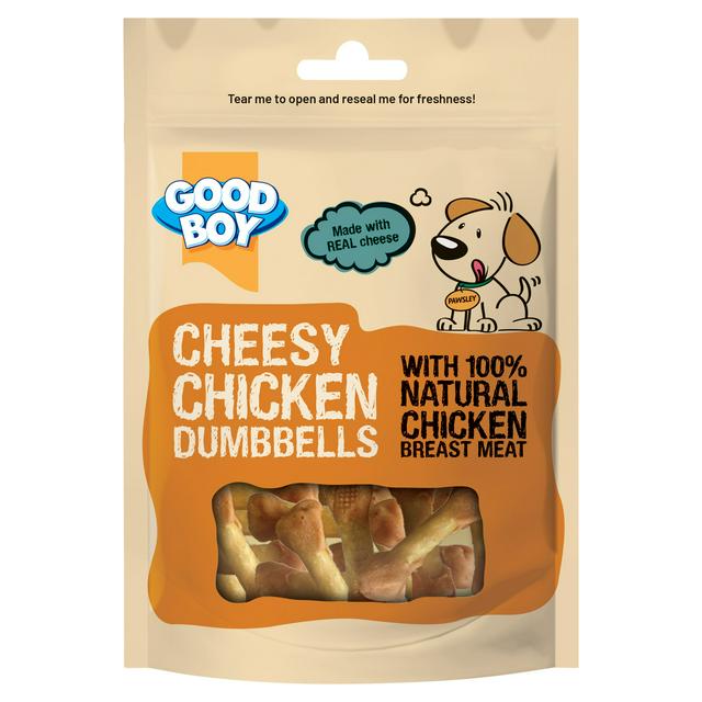 Cheesy Chicken Dumbbells