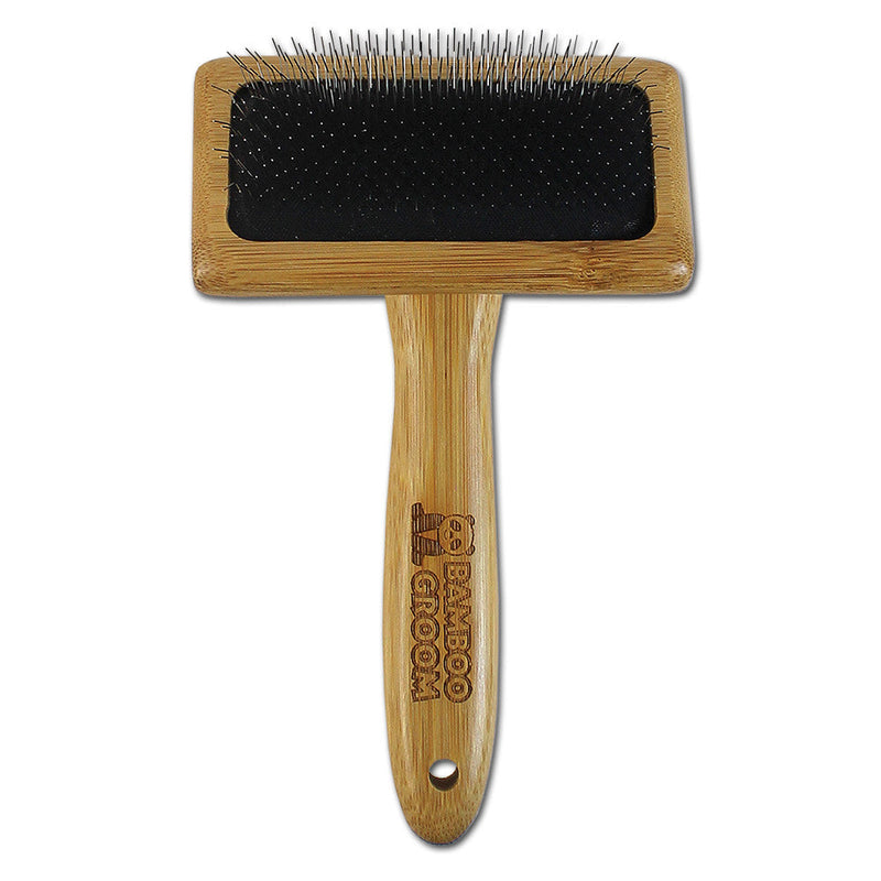 Bamboo slicker brush