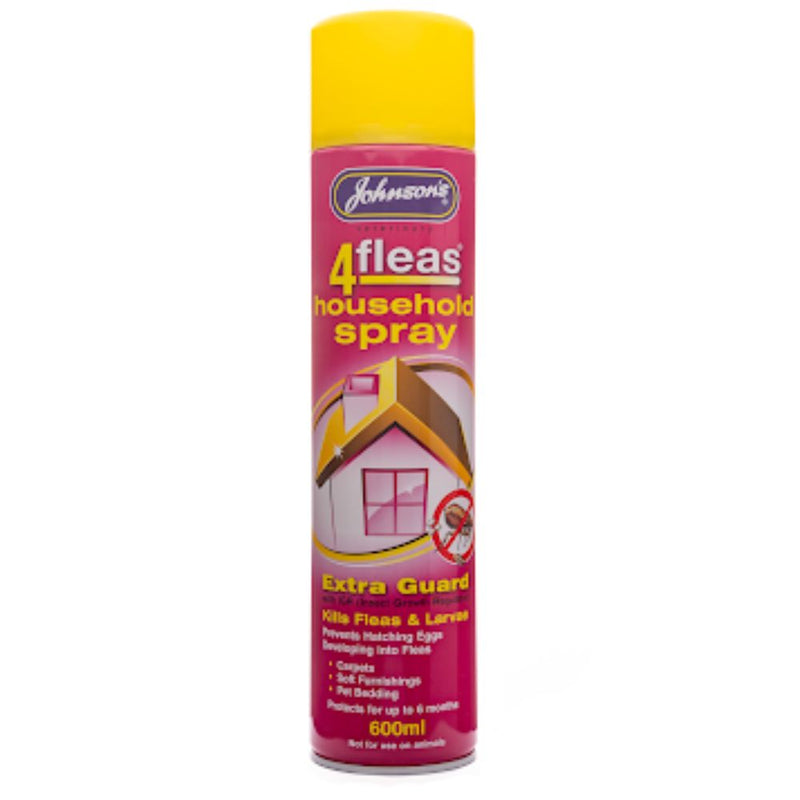Johnson's 4Fleas household flea spray 600ml