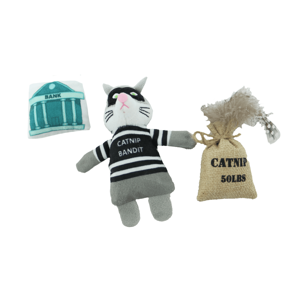 Ancol catnip cat toy set, 3 pack