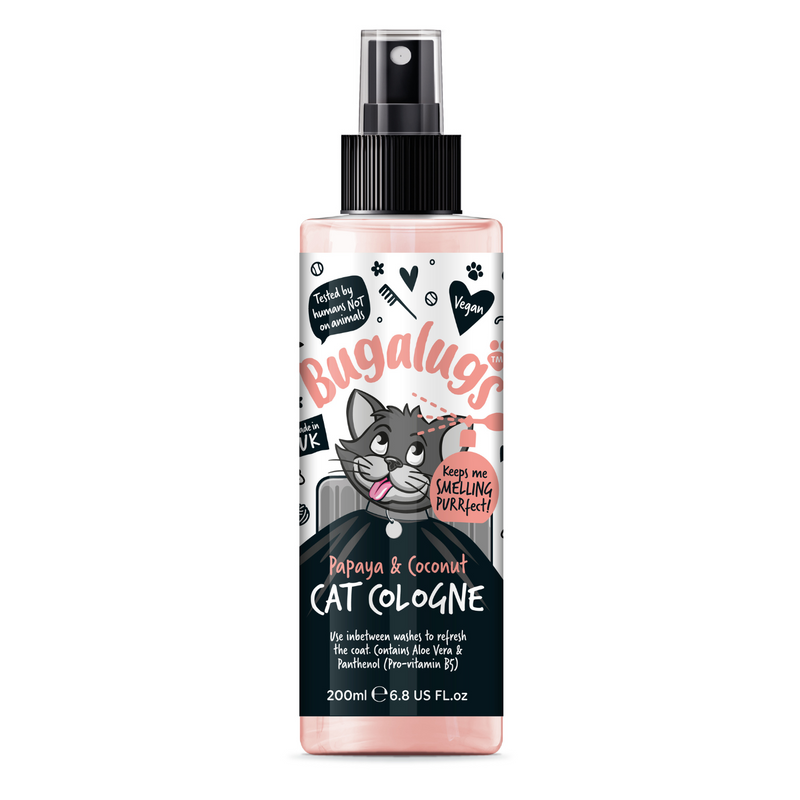 Bugalugs Papaya & Coconut Cat Cologne (200ml)