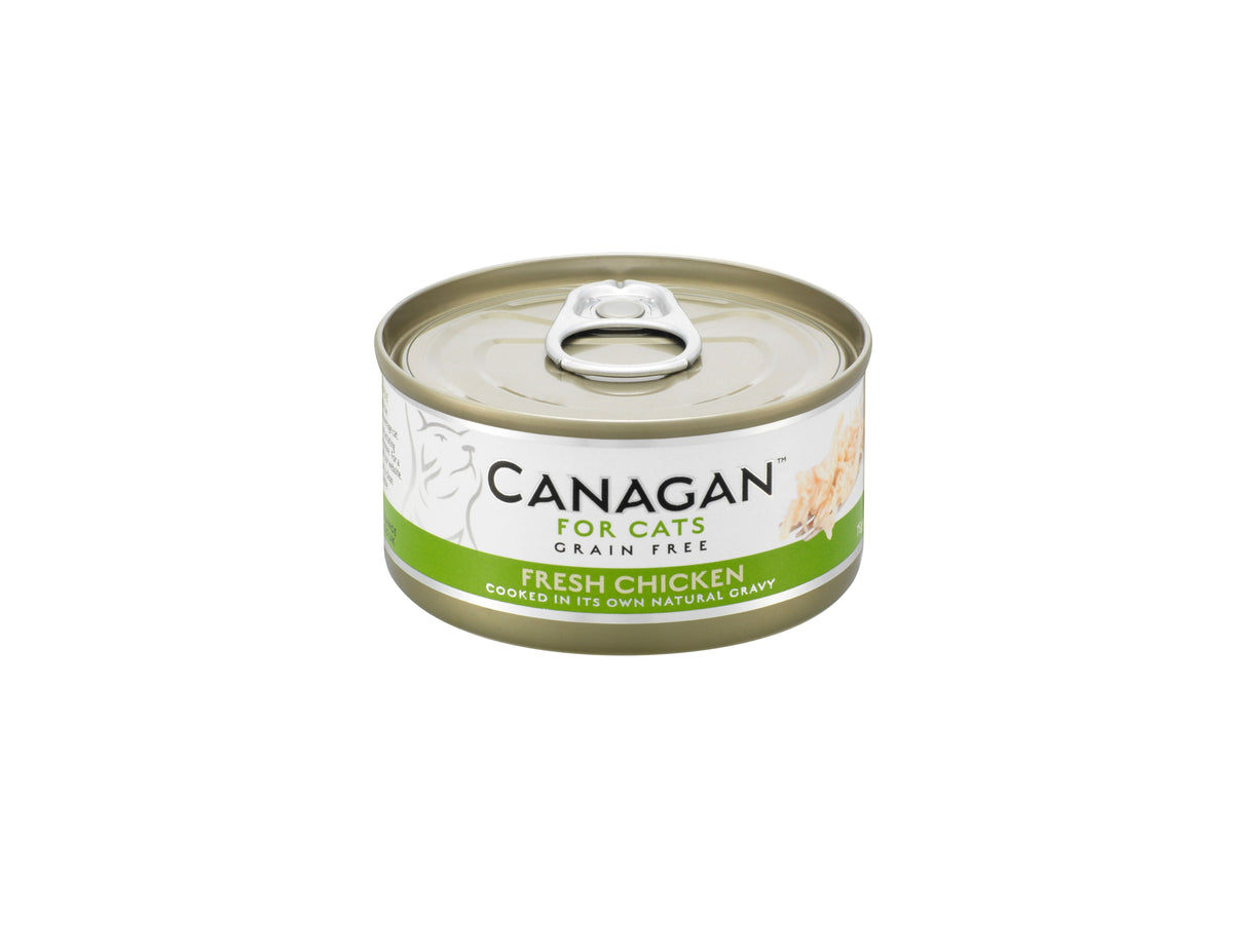 Canagan Grain Free Wet Cat Food – Fresh Chicken (75g Tin)